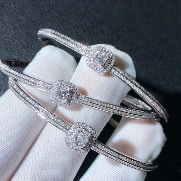 18K Gold Diamond Tennis  Bracelets - Image 5