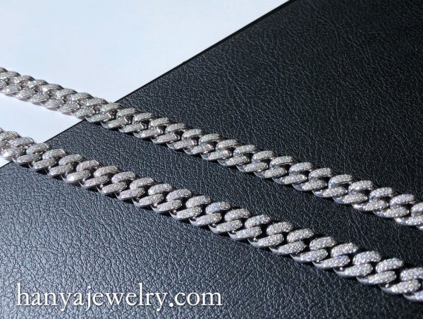 18K Gold Men Diamond Bracelet Luxuriously - Image 4