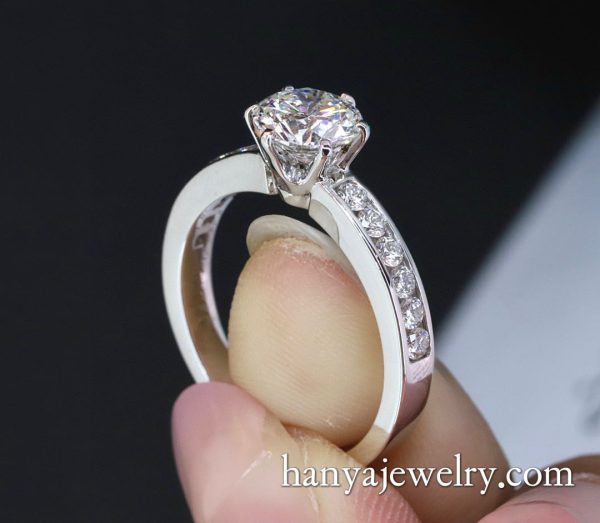 18K Gold Diamond Pure Handmade Luxury Diamond ring Customized - Image 2