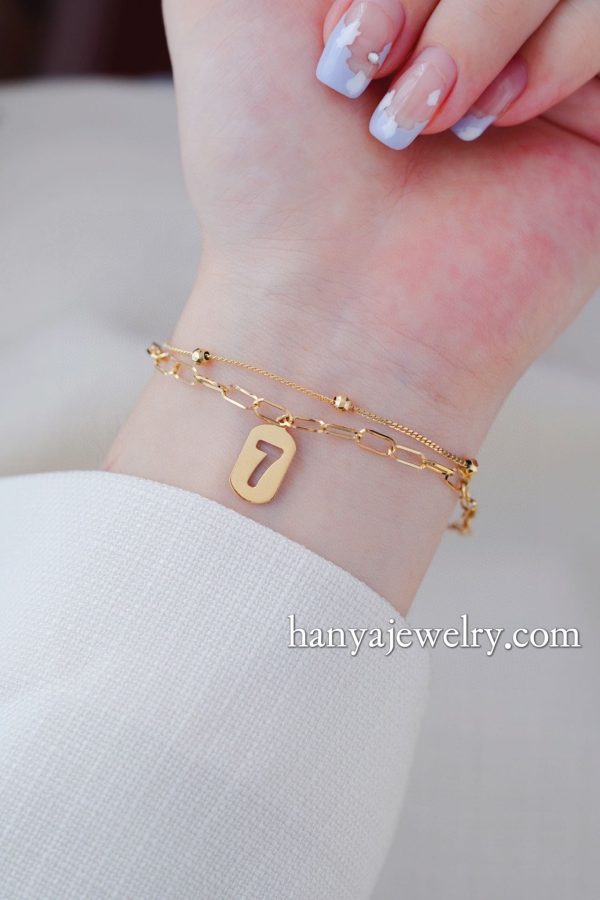 18K Gold Fashionable Bracelet - Image 3