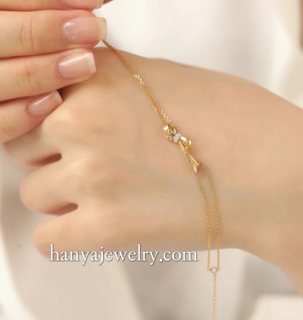 Gift First Choice 18k Gold Diamond Bracelets - Image 3