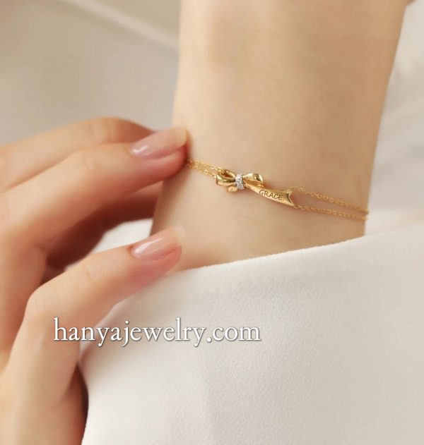 Gift First Choice 18k Gold Diamond Bracelets - Image 2